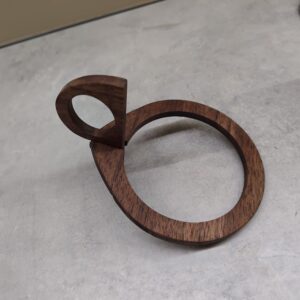 Collapsible Hardwood Cup Holder