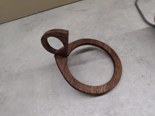 Collapsible Hardwood Cup Holder